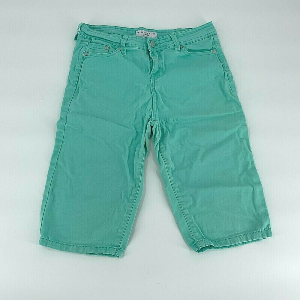 Celebrity Pink Girls Denim Jeans Aqua Casual Size 16
